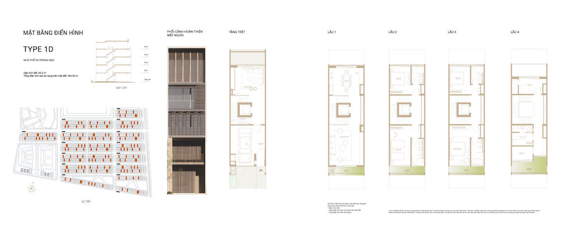 Layout Shophouse 1D The Global CIty