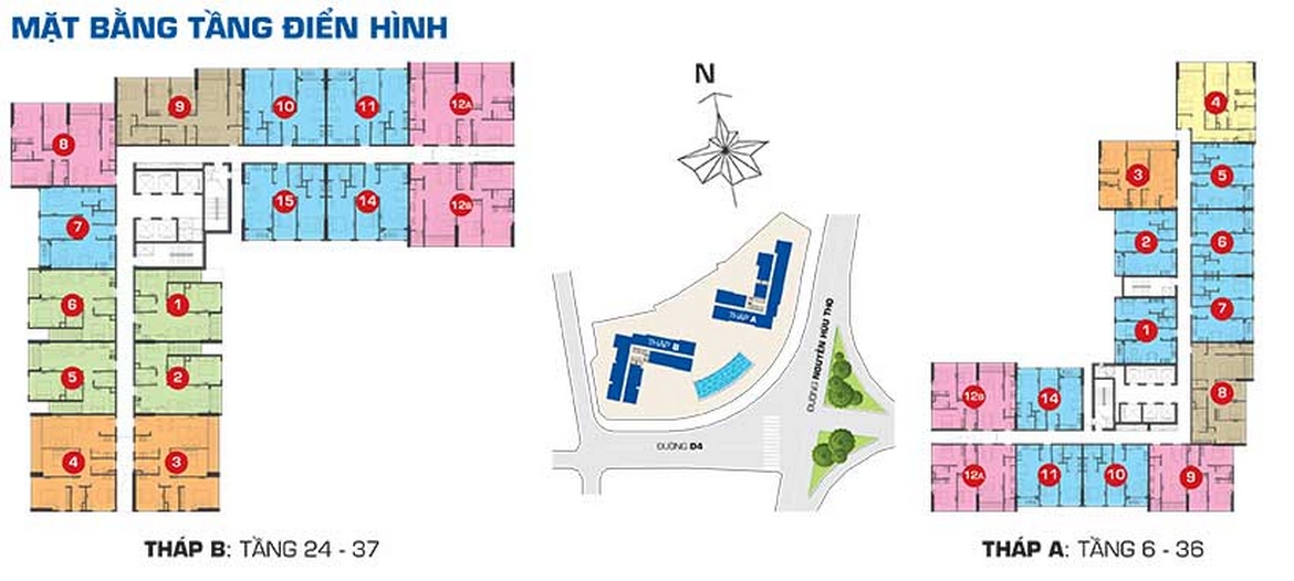 Mua bán cho thuê dự án căn hộ chung cư Sunrise City View Quận 7 Đường Nguyễn Hữu Thọ chủ đầu tư Novaland