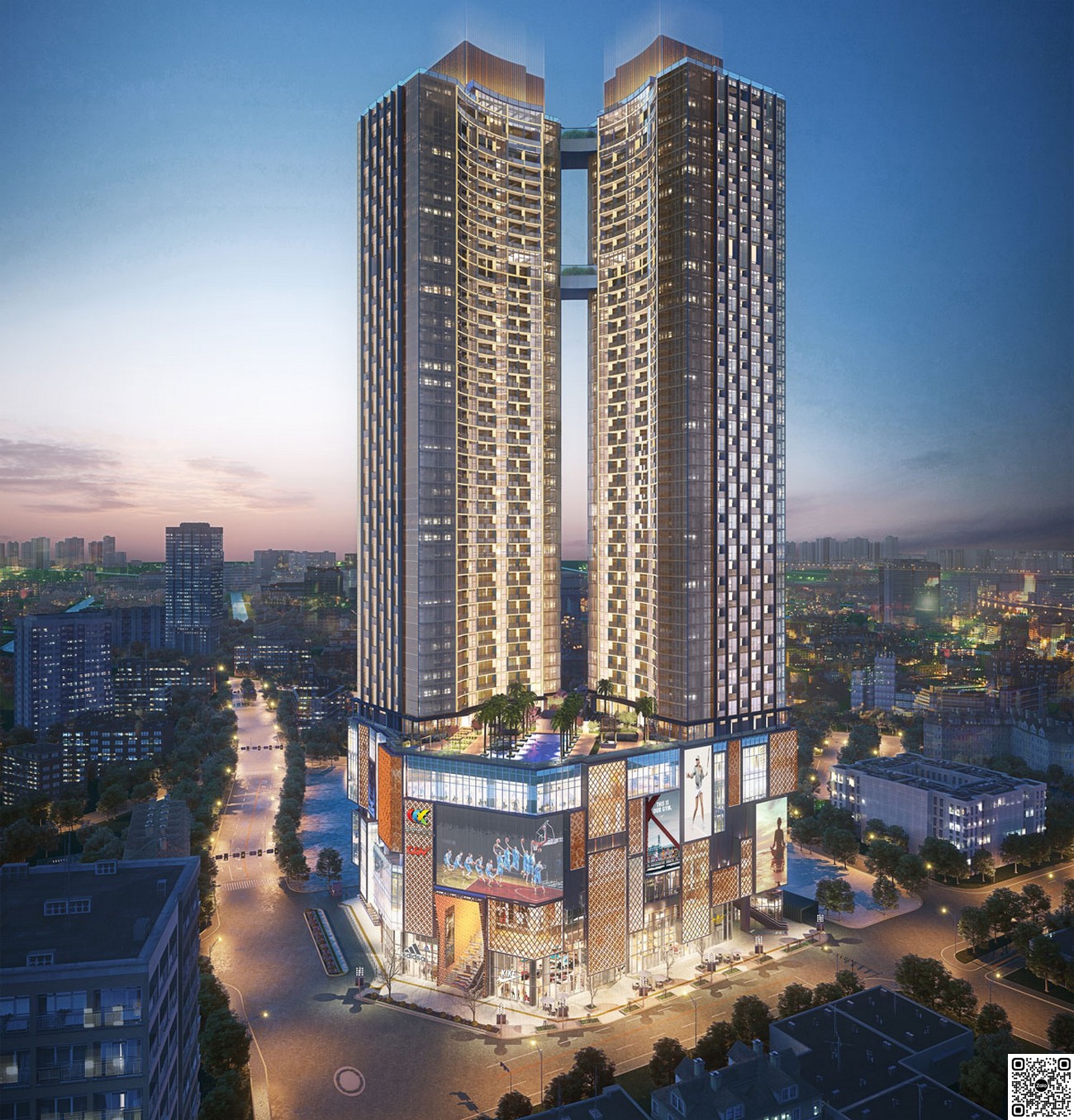 Phối cảnh tổng thể dự án Metropolis Saigon Quận 1