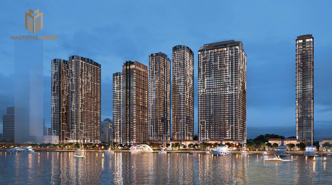 Phối cảnh tổng thể dự án Grand Marina