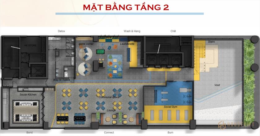Mặt bằng dự án Felicia Oceanview Apart–Hotel 