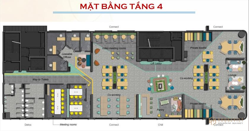Mặt bằng dự án Felicia Oceanview Apart–Hotel 