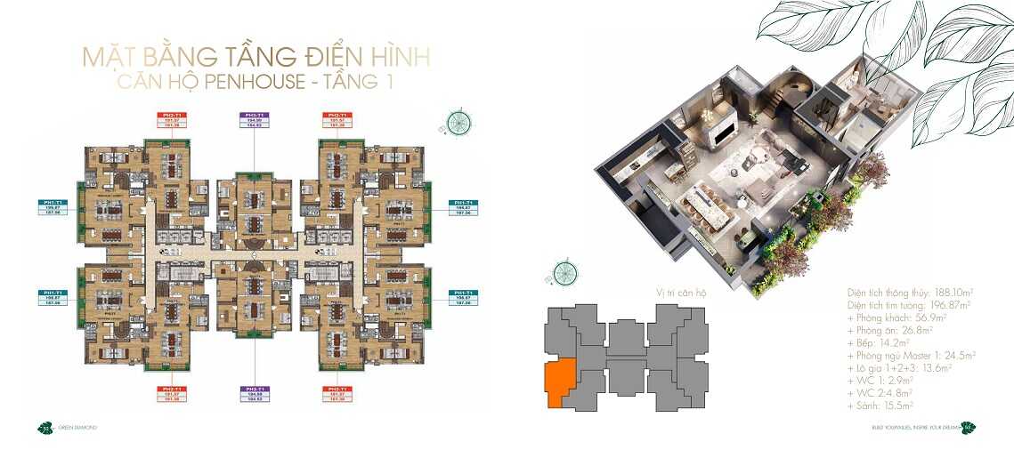 chung cư green diamond 93 láng hạ