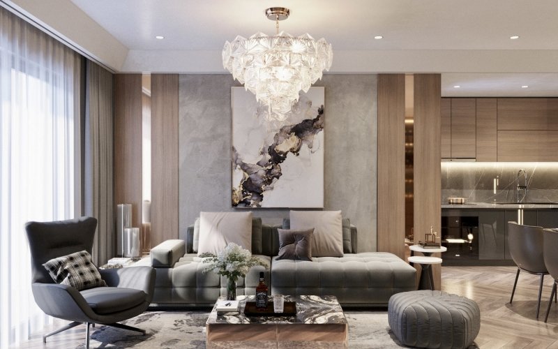 nội thất căn hộ hoàng thành pearl nguyễn văn giáp