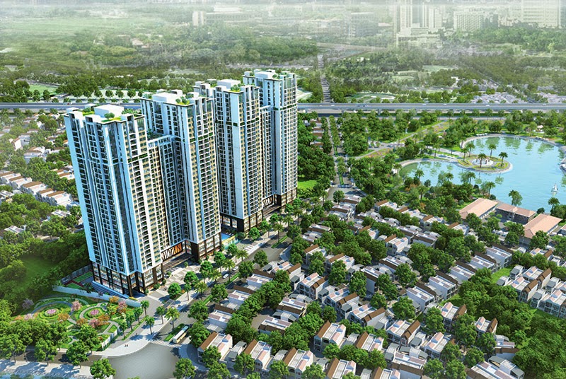 Phối cảnh dự án chung cư Five Star Garden Kim Giang
