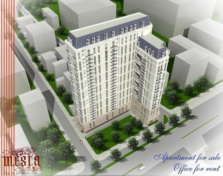 Phối cảnh dự án Chung cư Westa Hà Đông