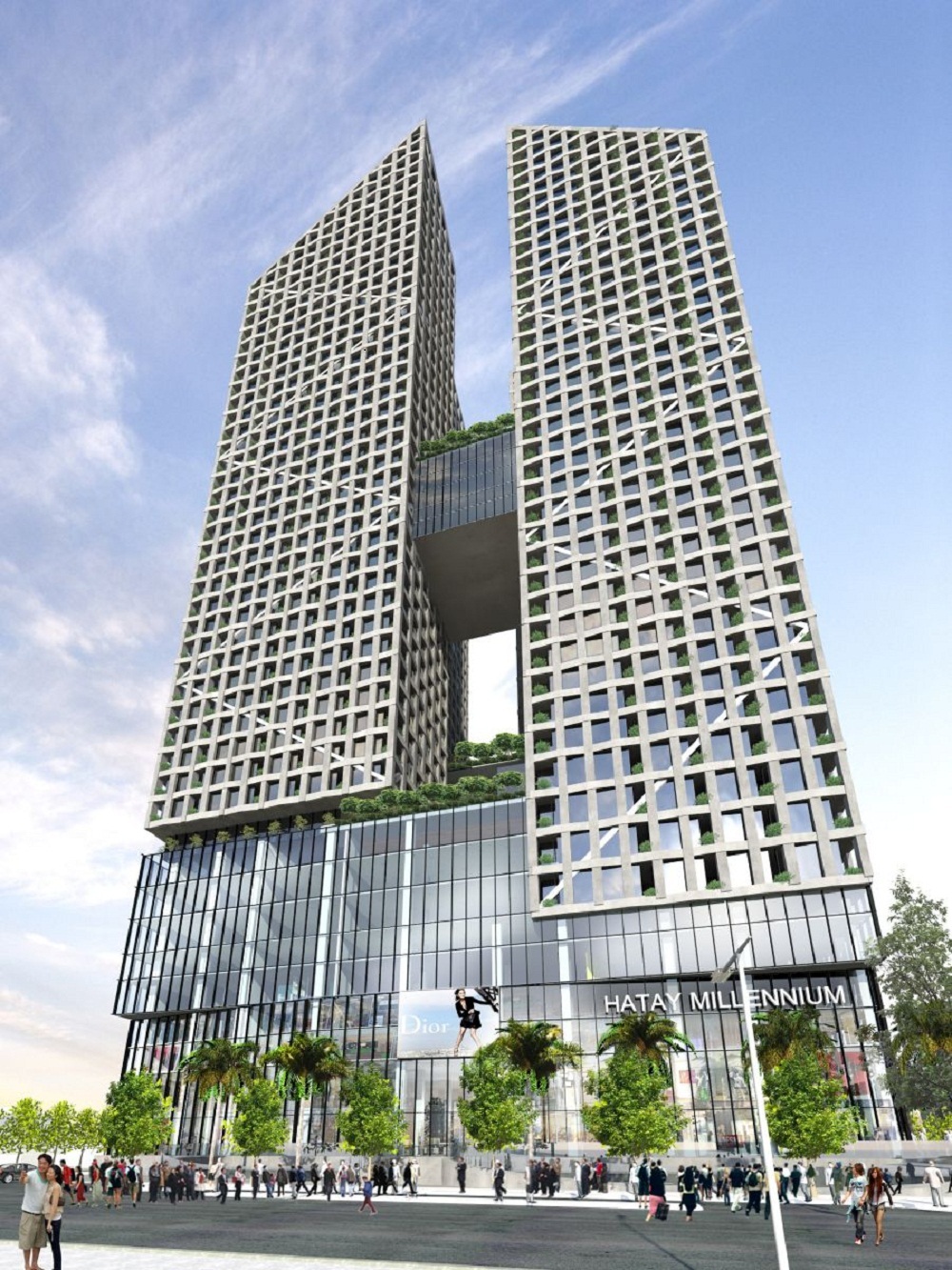 Phối cảnh tổng thể dự án Hatay Millennium