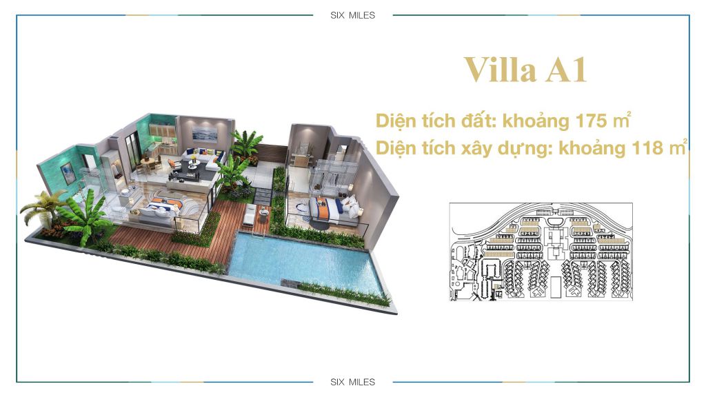 biệt thự 6 miles coast resort lăng cô