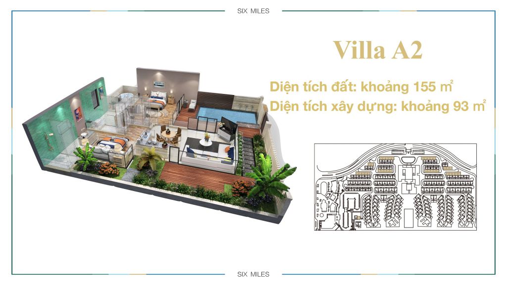 biệt thự 6 miles coast resort lăng cô