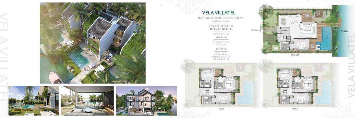 Biet thu Vela Villatel Casamia Hoi An - Casamia Hội An