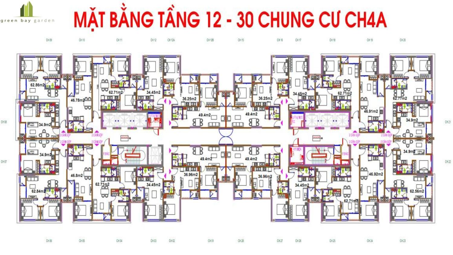 mat bang green bay garden ha long