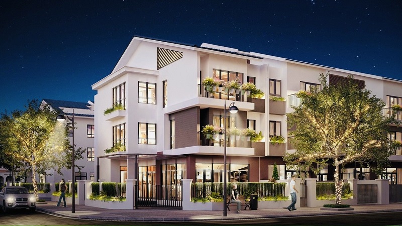 Phối cảnh biệt thự Đô Nghĩa Sol Lake Villa Nam Cường