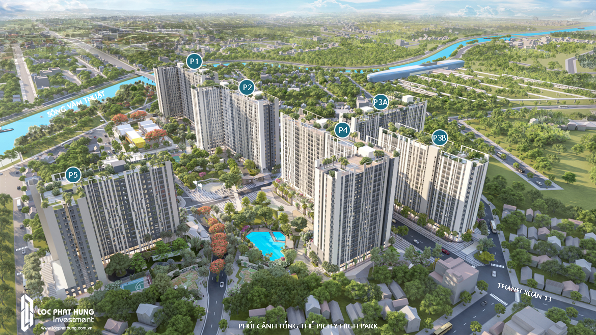 hối cảnh dự án căn hộ chung cư Picity High Park Quận 12 Đường Thạnh Xuân 13 chủ đầu tư Pi Group