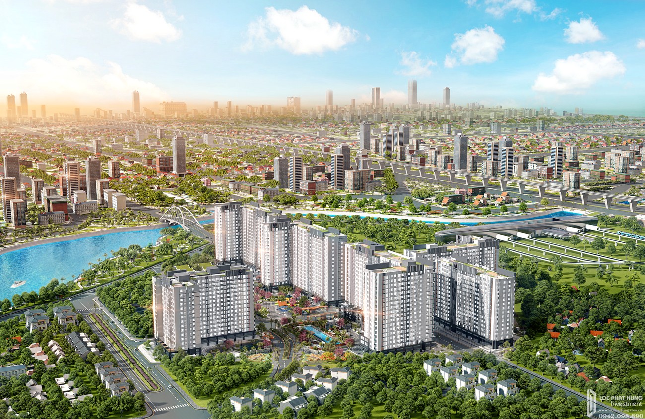 Phối cảnh tổng thể dự án Picity Quận 12 Chủ đầu tư Pi Group