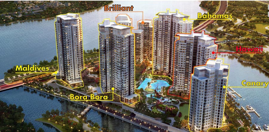 đảo kim cương - diamond island