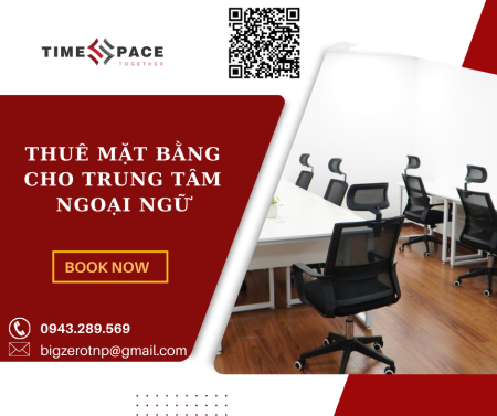 Times Space cho thuê mặt bằng - văn phòng làm trung tâm tiếng Anh