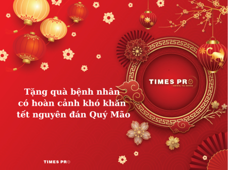 Times Pro tặng quà người bệnh có hoàn cảnh khó khăn tại bệnh viện Thanh Nhàn nhân dịp tết nguyên đán Quý Mão