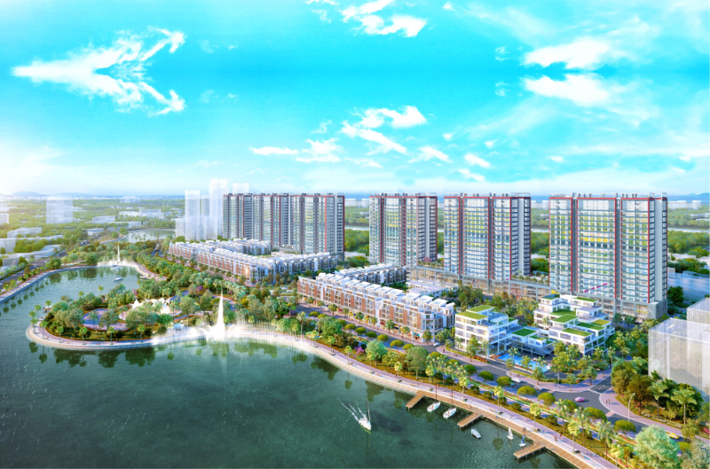 Ý tưởng kiến trúc của Khai Sơn Hill mang đậm nét hiện đại, trẻ trung