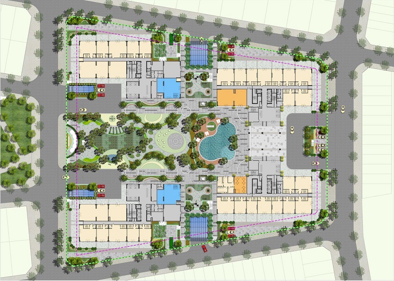 Mặt bằng tổng thể