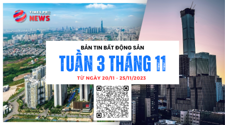 Tin tức bất động sản Times Pro tổng hợp từ 20/11 đến 25/11/2023