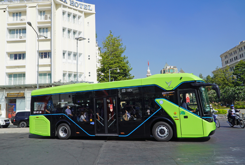 Quận Long Biên có mạng lưới vận tải công cộng phát triển