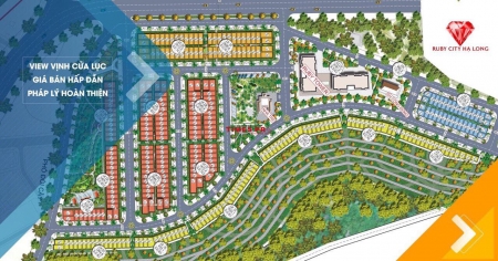 RUBY CITY HẠ LONG - ĐỘC QUYỀN 3 LÔ LK6 TRỤC 20.5M