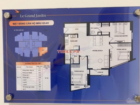 CĂN 3PN 97M2 LE GRAND JARDIN TRỪ TẤT CẢ GIÁ CUỐI 2.9 TỶ KÝ TRỰC TIẾP CĐT, CÓ VAY, MIỄN 1 NĂM DV
