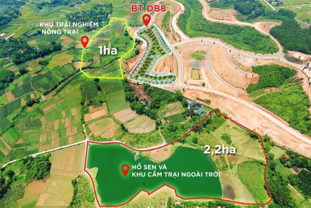 BIỆT THỰ NGHỈ DƯỠNG LEGACY HILL LƯƠNG SƠN HÒA BÌNH GIÁ CHỈ TỪ 12-13TR/M2: LH 0925828510