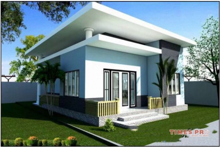 MẪU NHÀ LÔ 1 TẦNG ĐẸP TẠI HÀ NỘI