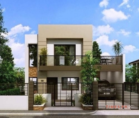 MẪU NHÀ 2 MẶT TIỀN 3 TẦNG HỢP PHONG THỦY