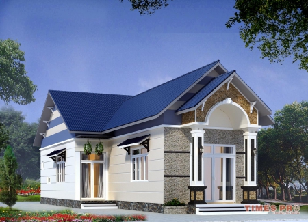 NHÀ 2 MẶT TIỀN MÁI THÁI HIỆN ĐẠI
