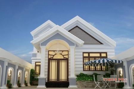 THIẾT KẾ MẶT TIỀN NHÀ ĐẸP CẤP 4