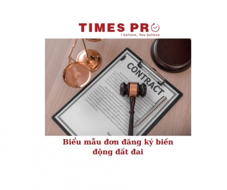 Đơn đăng ký biến động đất đai, tái sản gắn liền với đất