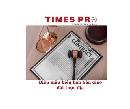 Biên bản giao đất trên thực địa