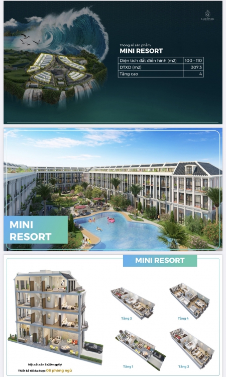 Shoptel, ShopVillas, Mini Resort Siêu phẩm nghỉ dưỡng biển La Queenara Hội An - Suất đầu tư chỉ 10% sở hữu Sổ đỏ Lâu dài