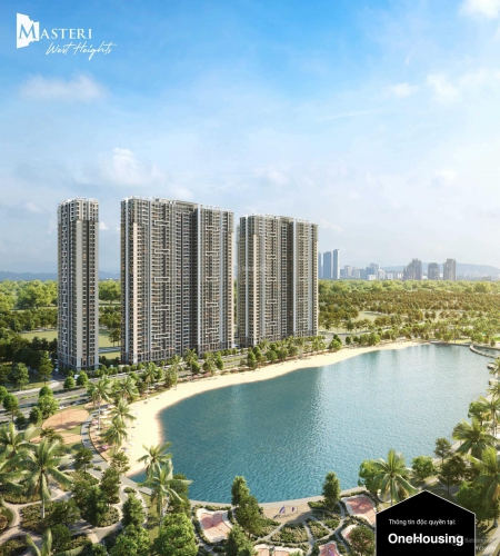 QUỸ CĂN VIEW HỒ ĐỘC QUYỀN MASTERI WEST HEIGHTS, ĐÓNG 10% KÝ HĐMB, HỖ TRỢ LÃI SUẤT 0% TRONG 24 THÁNG