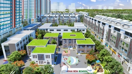 Suất ngoại giao chung cư Khai Sơn City Long Biên - giá chiết khấu 9,5% - hotline 0914343555