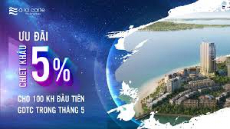 Cần bán căn hộ mặt Vịnh Hạ Long vốn chỉ 1.1 tỷ tại DA A La Carte HL