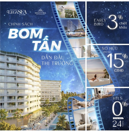Bán căn hộ nghỉ dưỡng 5 sao Shantira - mặt biển An Bàng Hội An