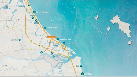 Suất đầu tư đặc biệt mặt đường Lạc Long Quân Hội An. La Queenara thuận tiện kinh doanh nhà hàng, KS