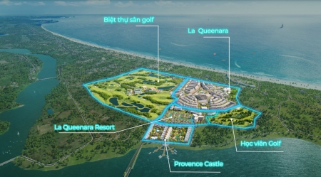 Suất ngoại giao căn góc cổng chính dự án La Queenara Hội An
