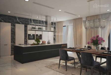 Bán đơn lập Hoa Lan 3, 315m2, 54.5 tỷ, HT nội thất nhập khẩu, phong cách Châu Âu, view ngã 3 sông