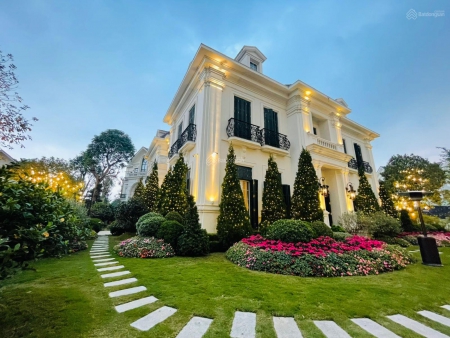 Biệt thự song lập Vinhomes Riverside - đường rộng 20m - hoàn thiện đẹp
