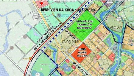 Nhà vườn, biệt thự HUD Mê Linh Central vị trí nào cũng có, cơ hội cho các nhà đầu tư
