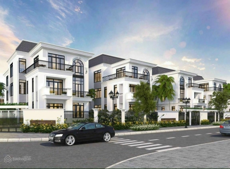 Căn góc liền kề NV03 - 30 hướng Đông Nam, 3 mặt thoáng cực đẹp, đường trước nhà rộng 16,5m