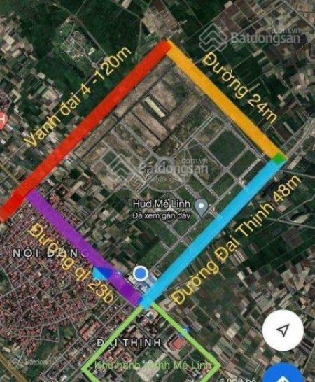 Siêu phẩm căn góc nhà vườn 3 mặt tiền NV02 - 46 hướng đông nam, view công viên cây xanh