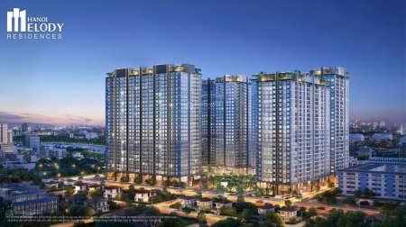 Hot! Chung cư Hà Nội Melody Residences - vị trí kim cương - nội thất full cao cấp - trả góp 21 lần