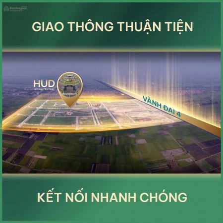 Hud Mê Linh liền kề - biệt thự giá chỉ 7.2 tỷ bao gồm cả xây dựng diện tích đất 126m2