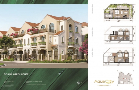 DUY NHẤT CĂN GÓC 2 MẶT TIỀN 206M2 AQUA CITY AQC CHỈ 10,9 TỶ KÝ HĐ CK 15% HTLS 0% 24TH