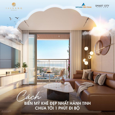Cần tiền bán gấp căn hộ view biển Mỹ Khê - sở hữu lâu dài - hỗ trợ 0% lãi suất